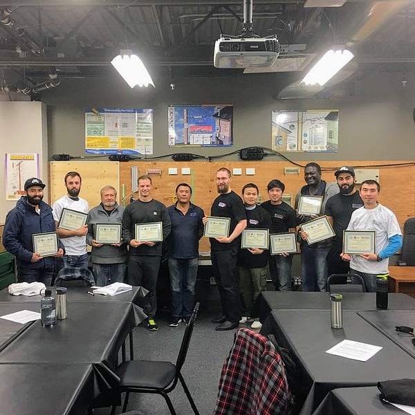 CFOT class grads 2017 10