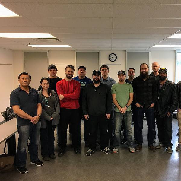 CFOT class grads Esquimalt 2018