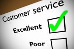 Course Customer Service excellent check mark